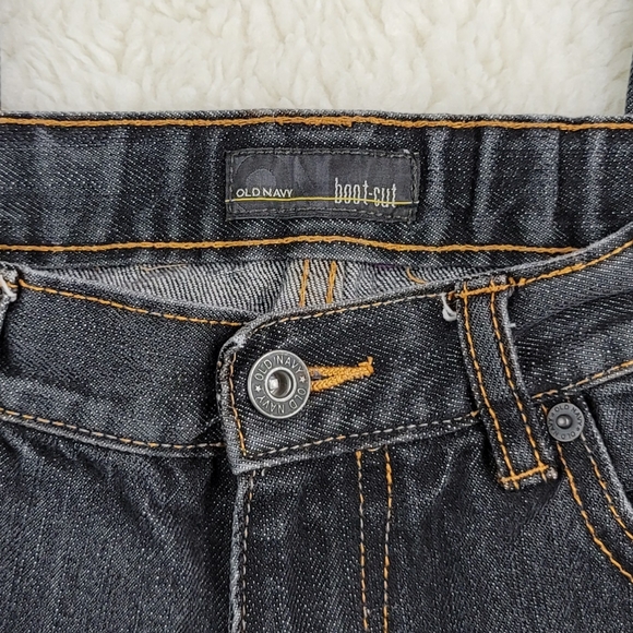 Old Navy 2008 Boot Cut Denim Jeans Sz 12 Regular - Picture 3 of 16
